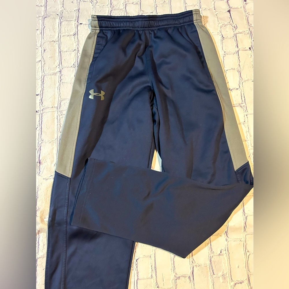 UNDER ARMOUR mens size small navy cold gear joggers